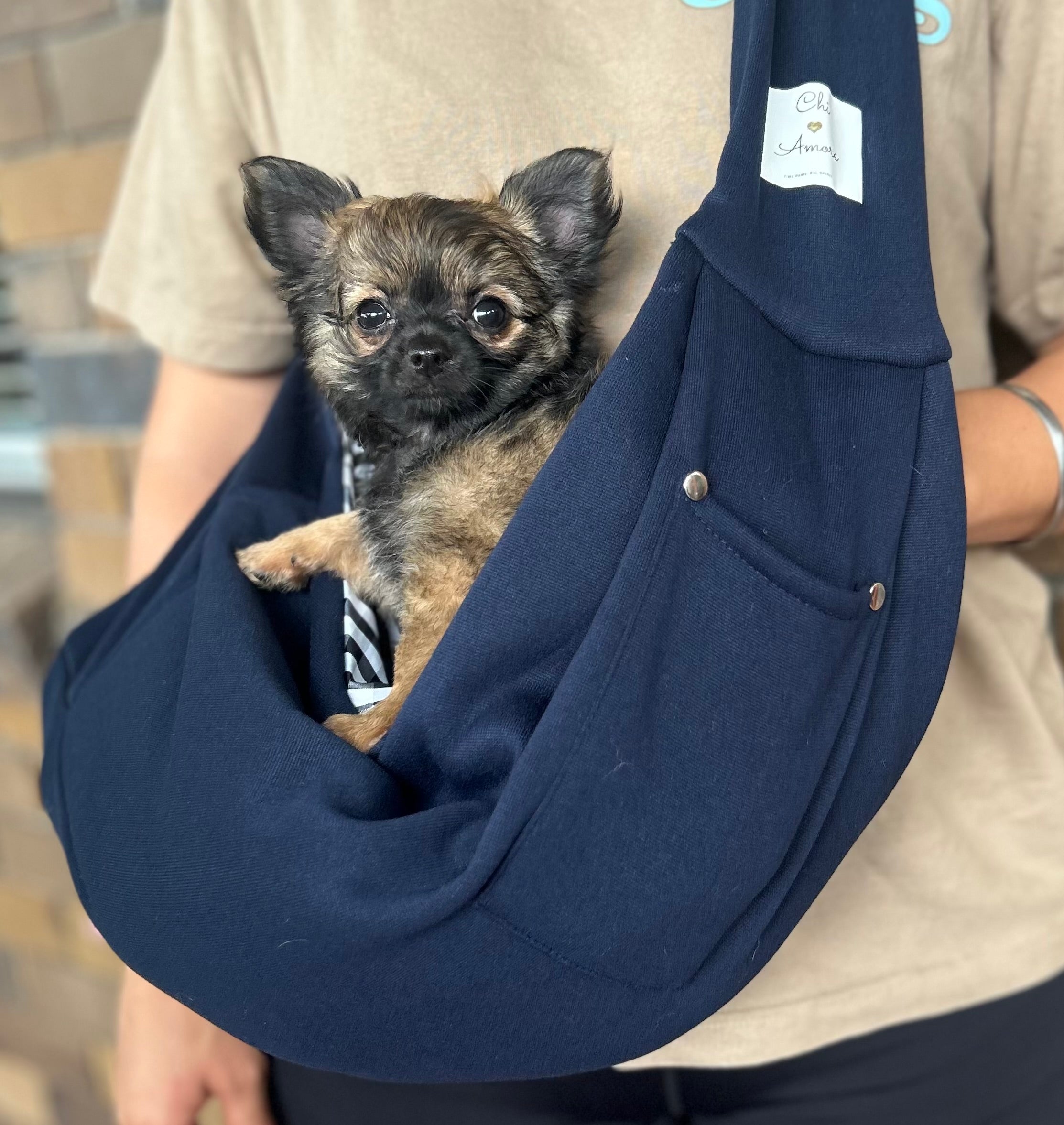 Baby Carrier Chihuahua Dog Carrier Non-Adjustable Strap Puppy